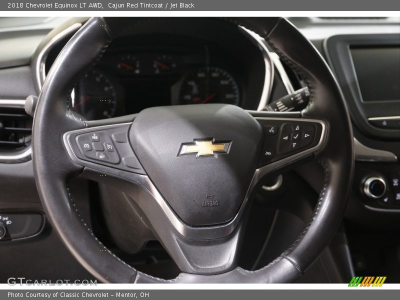 Cajun Red Tintcoat / Jet Black 2018 Chevrolet Equinox LT AWD
