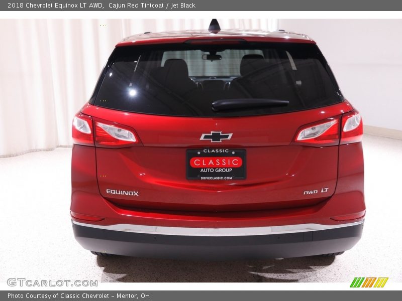 Cajun Red Tintcoat / Jet Black 2018 Chevrolet Equinox LT AWD