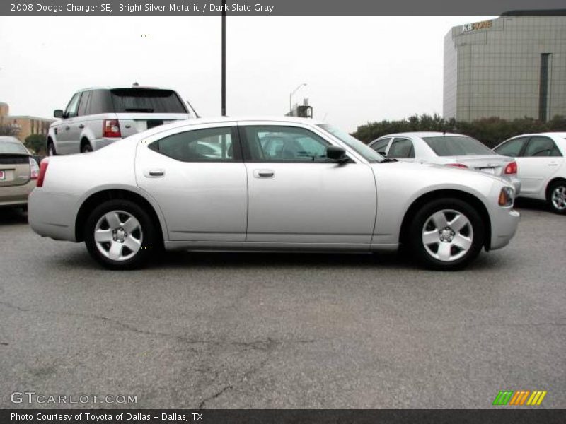 Bright Silver Metallic / Dark Slate Gray 2008 Dodge Charger SE