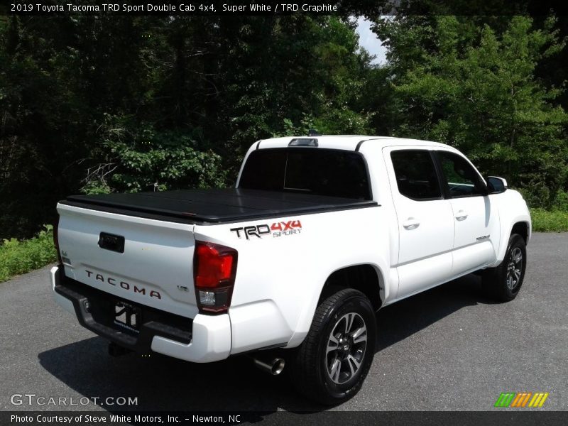 Super White / TRD Graphite 2019 Toyota Tacoma TRD Sport Double Cab 4x4