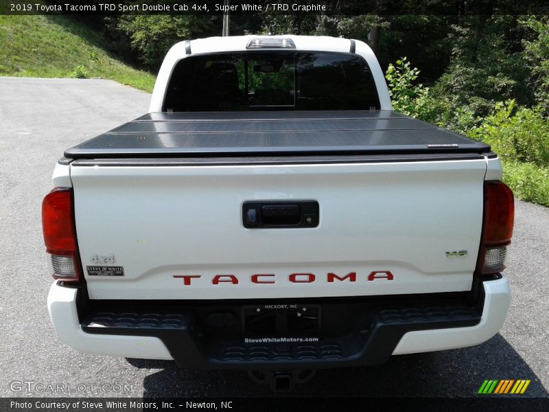 Super White / TRD Graphite 2019 Toyota Tacoma TRD Sport Double Cab 4x4