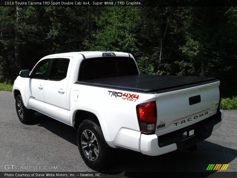 Super White / TRD Graphite 2019 Toyota Tacoma TRD Sport Double Cab 4x4