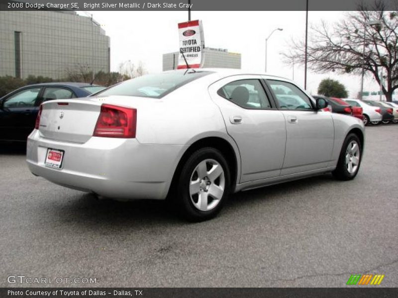 Bright Silver Metallic / Dark Slate Gray 2008 Dodge Charger SE