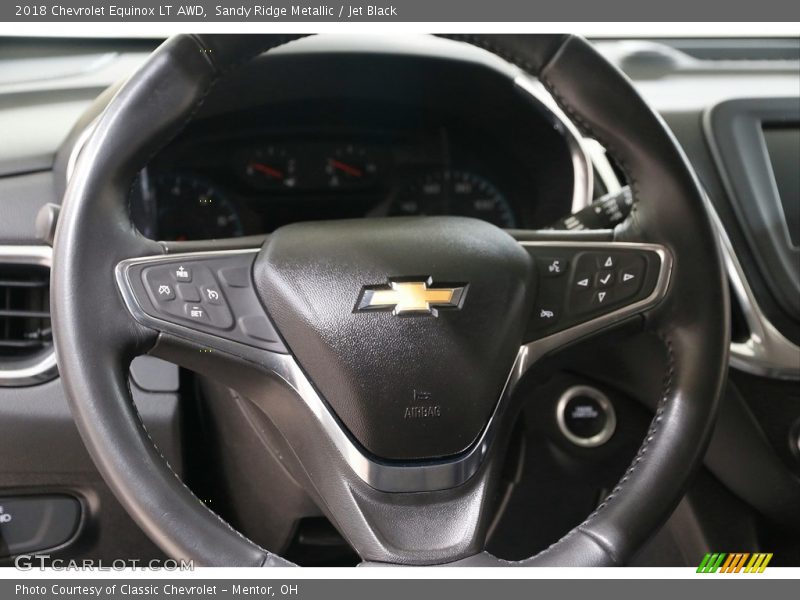 Sandy Ridge Metallic / Jet Black 2018 Chevrolet Equinox LT AWD
