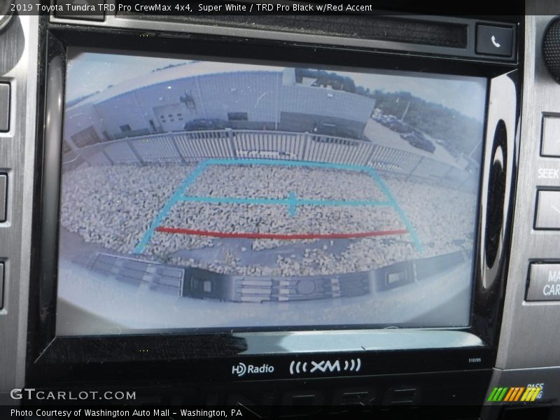 Super White / TRD Pro Black w/Red Accent 2019 Toyota Tundra TRD Pro CrewMax 4x4