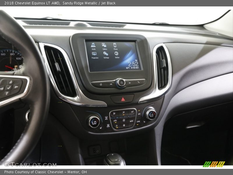 Sandy Ridge Metallic / Jet Black 2018 Chevrolet Equinox LT AWD