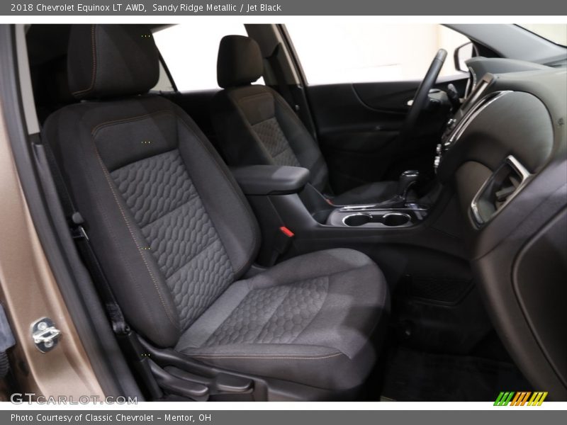 Sandy Ridge Metallic / Jet Black 2018 Chevrolet Equinox LT AWD