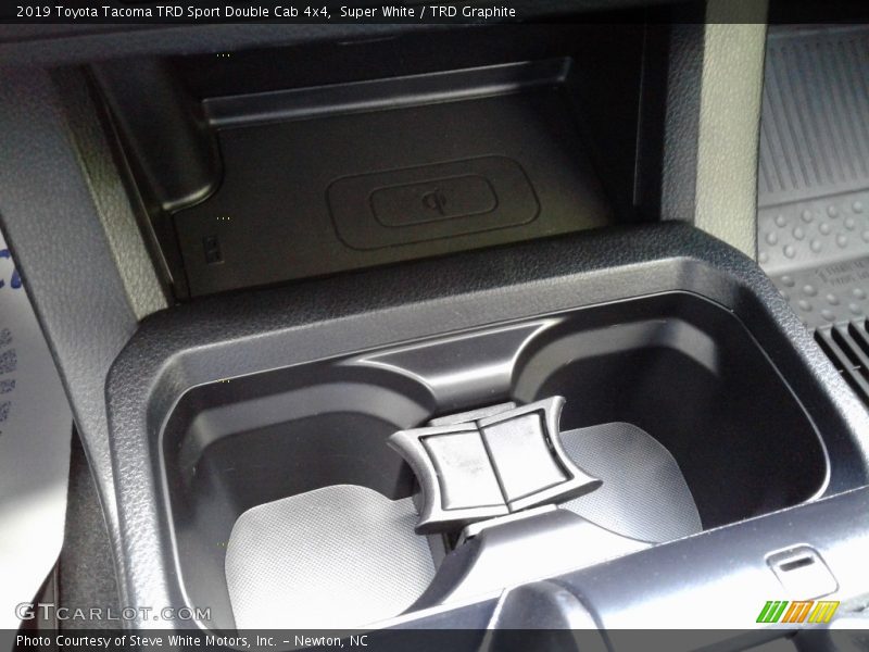 Super White / TRD Graphite 2019 Toyota Tacoma TRD Sport Double Cab 4x4