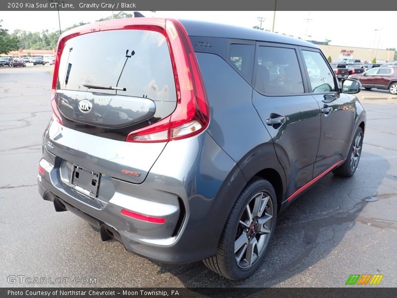 Gravity Gray / Black 2020 Kia Soul GT-Line