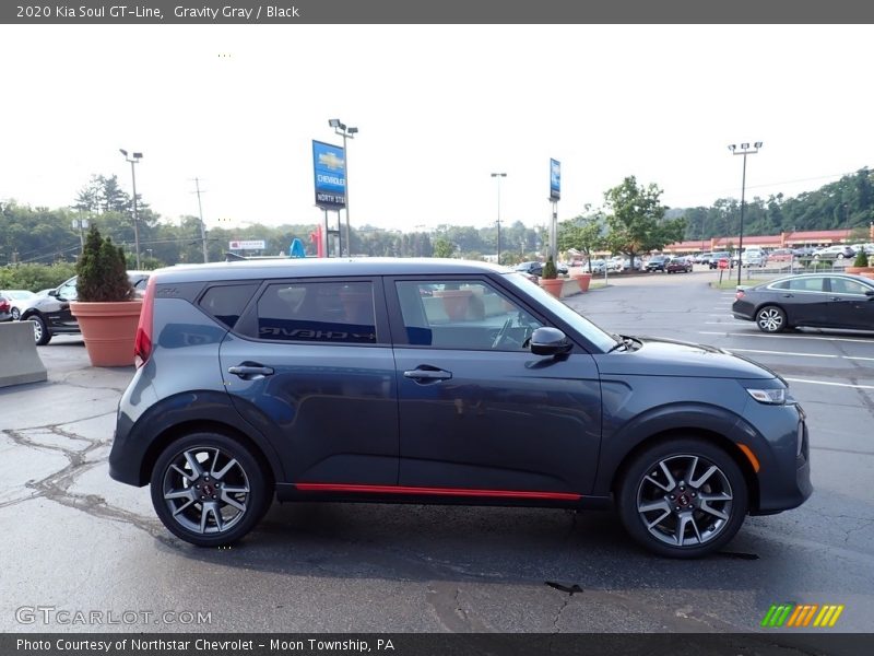 Gravity Gray / Black 2020 Kia Soul GT-Line