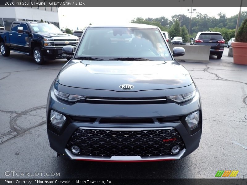 Gravity Gray / Black 2020 Kia Soul GT-Line