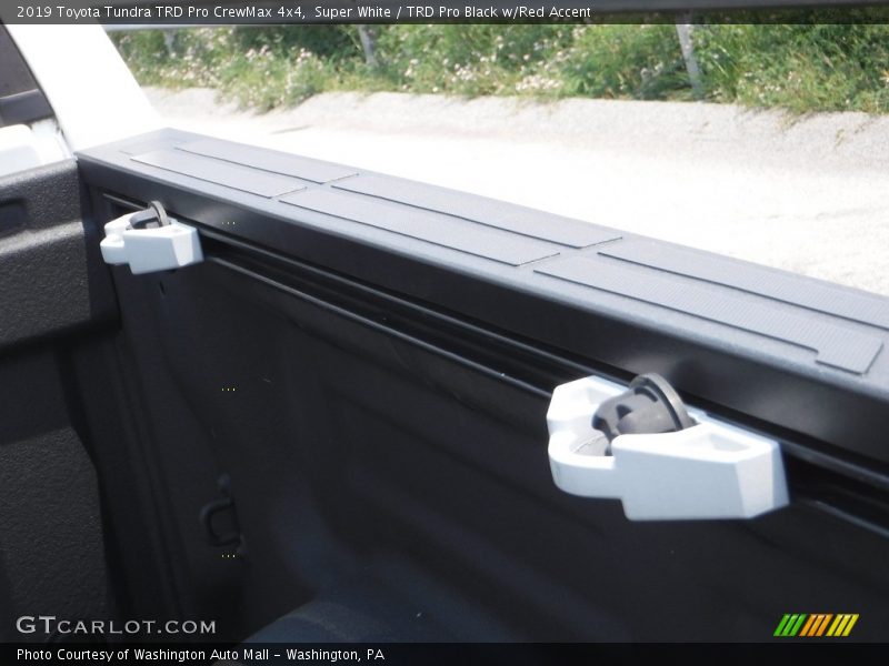 Super White / TRD Pro Black w/Red Accent 2019 Toyota Tundra TRD Pro CrewMax 4x4