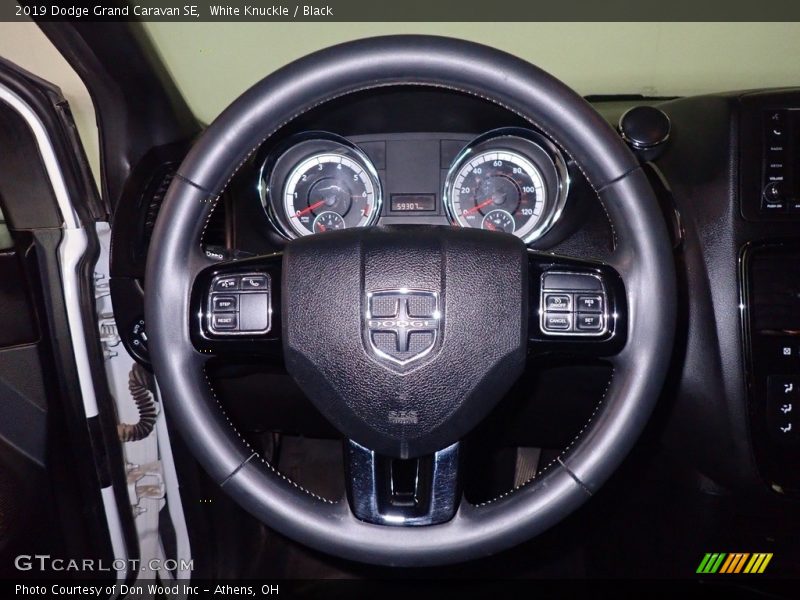 White Knuckle / Black 2019 Dodge Grand Caravan SE