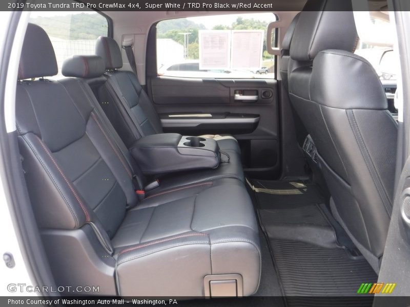 Rear Seat of 2019 Tundra TRD Pro CrewMax 4x4