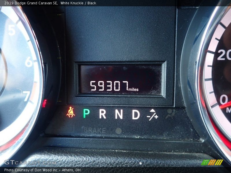 White Knuckle / Black 2019 Dodge Grand Caravan SE