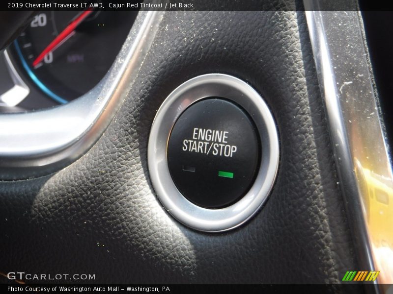 Cajun Red Tintcoat / Jet Black 2019 Chevrolet Traverse LT AWD