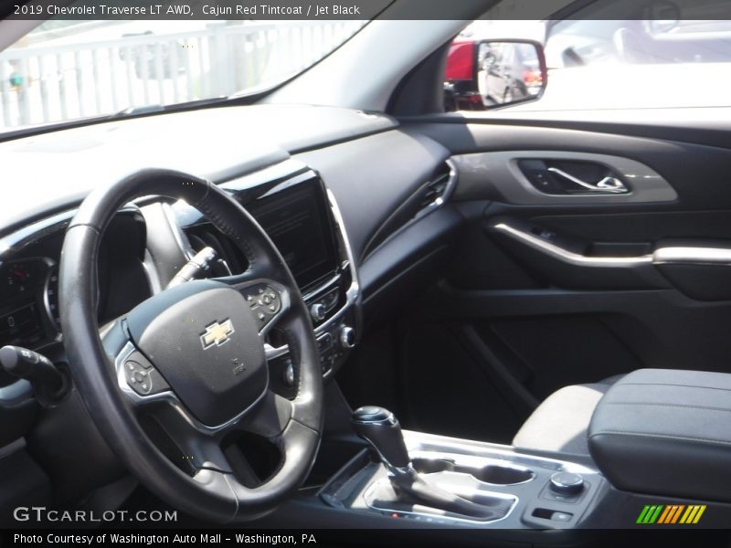 Cajun Red Tintcoat / Jet Black 2019 Chevrolet Traverse LT AWD