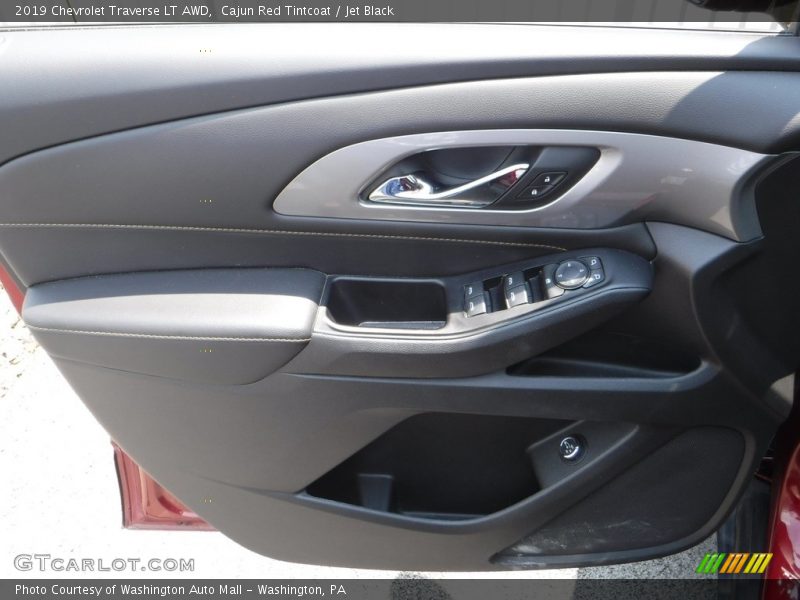 Cajun Red Tintcoat / Jet Black 2019 Chevrolet Traverse LT AWD