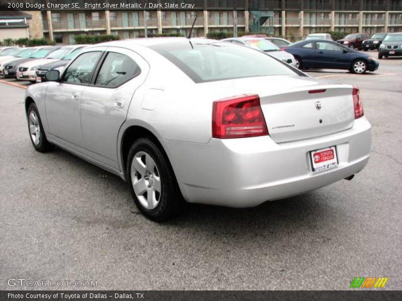 Bright Silver Metallic / Dark Slate Gray 2008 Dodge Charger SE