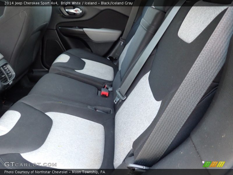 Bright White / Iceland - Black/Iceland Gray 2014 Jeep Cherokee Sport 4x4