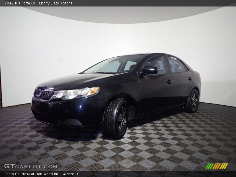 Ebony Black / Stone 2012 Kia Forte LX