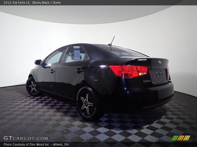 Ebony Black / Stone 2012 Kia Forte LX