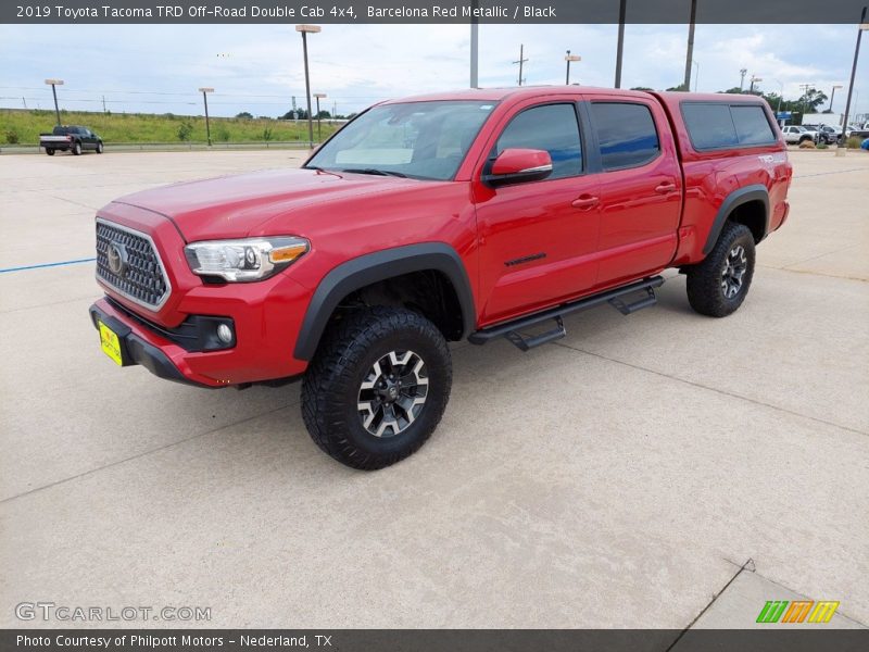 Barcelona Red Metallic / Black 2019 Toyota Tacoma TRD Off-Road Double Cab 4x4