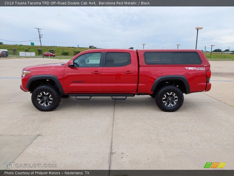 Barcelona Red Metallic / Black 2019 Toyota Tacoma TRD Off-Road Double Cab 4x4