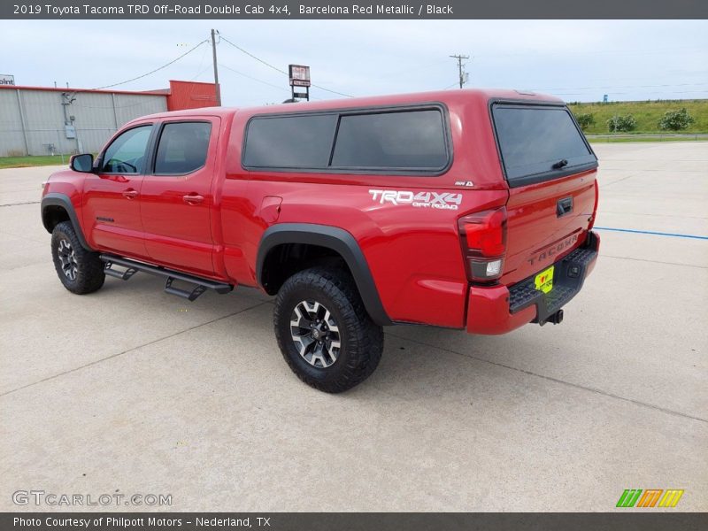Barcelona Red Metallic / Black 2019 Toyota Tacoma TRD Off-Road Double Cab 4x4