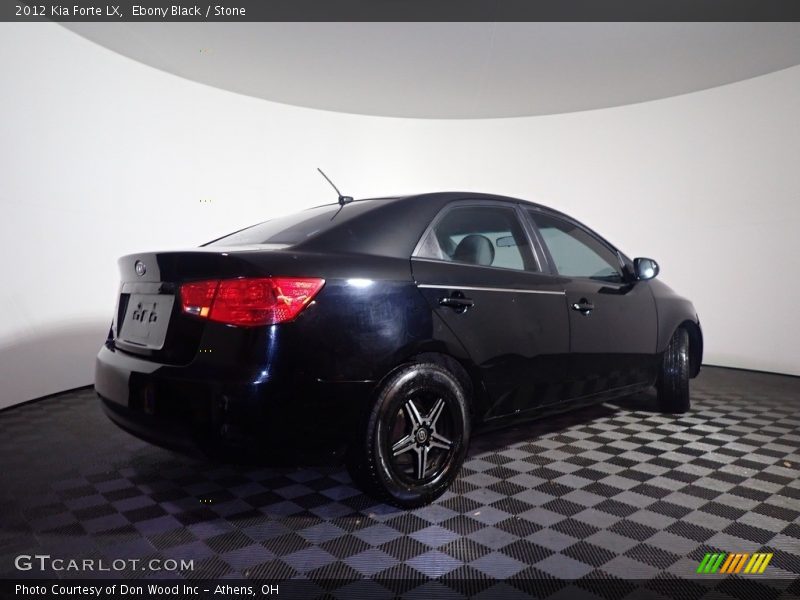 Ebony Black / Stone 2012 Kia Forte LX