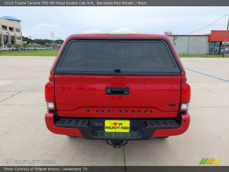 Barcelona Red Metallic / Black 2019 Toyota Tacoma TRD Off-Road Double Cab 4x4