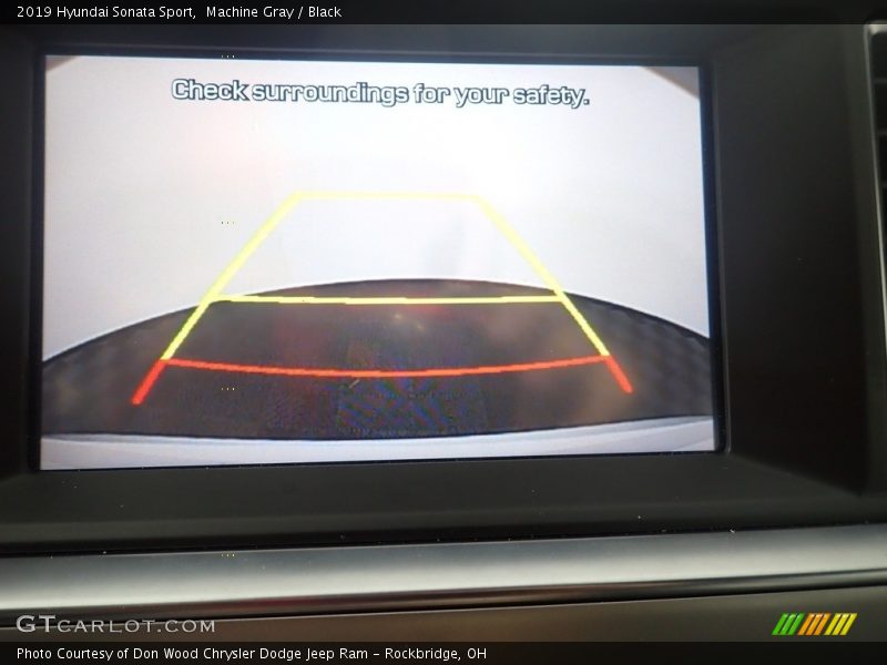 Machine Gray / Black 2019 Hyundai Sonata Sport