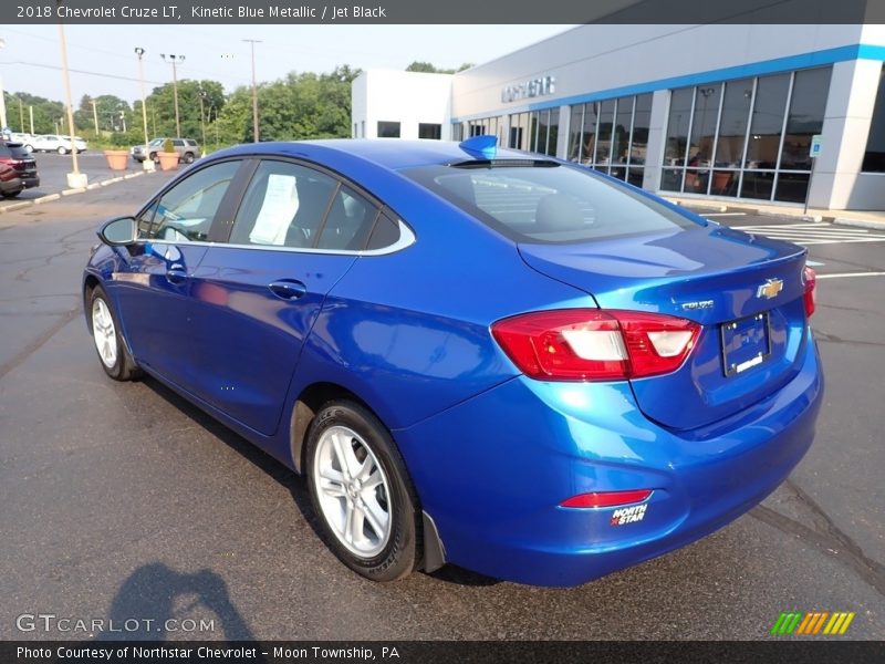 Kinetic Blue Metallic / Jet Black 2018 Chevrolet Cruze LT