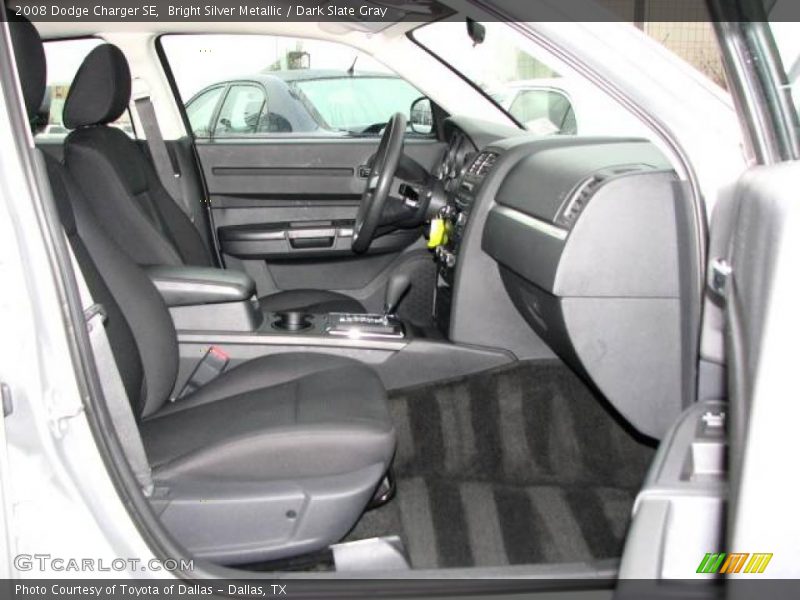 Bright Silver Metallic / Dark Slate Gray 2008 Dodge Charger SE
