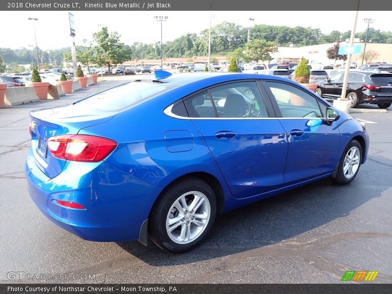 Kinetic Blue Metallic / Jet Black 2018 Chevrolet Cruze LT