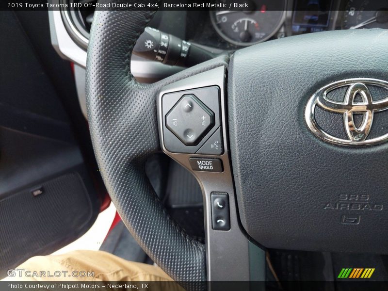 Barcelona Red Metallic / Black 2019 Toyota Tacoma TRD Off-Road Double Cab 4x4