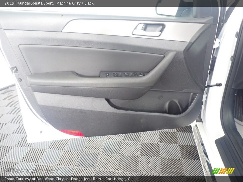 Machine Gray / Black 2019 Hyundai Sonata Sport