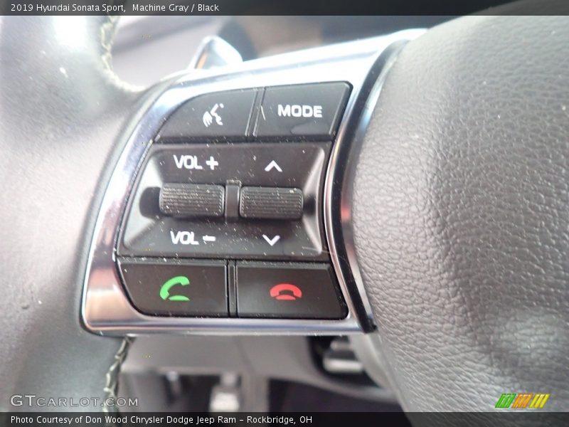 Machine Gray / Black 2019 Hyundai Sonata Sport