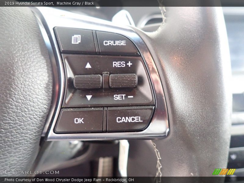 Machine Gray / Black 2019 Hyundai Sonata Sport