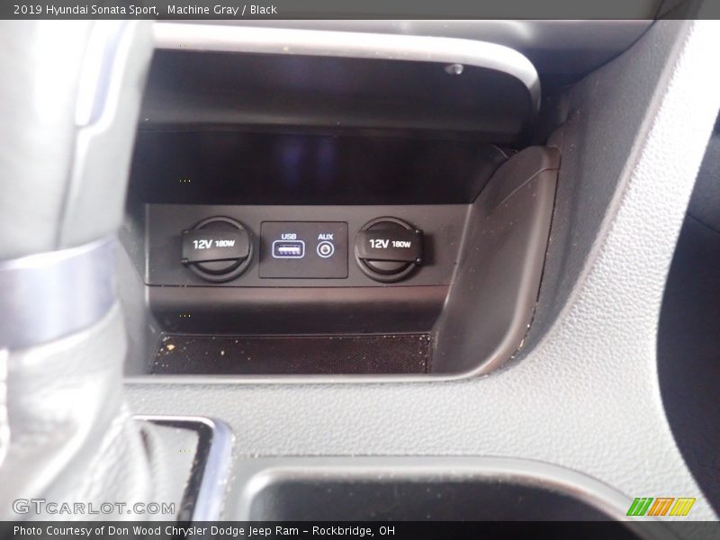 Machine Gray / Black 2019 Hyundai Sonata Sport