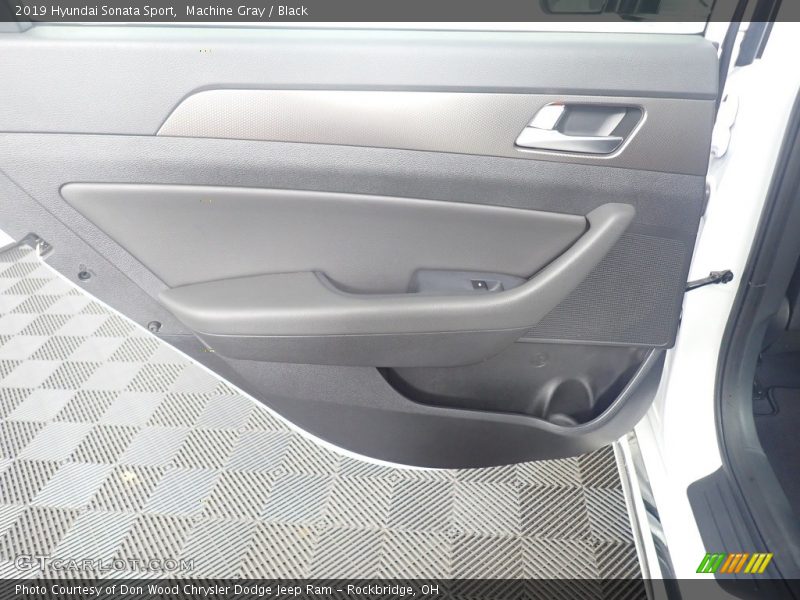 Machine Gray / Black 2019 Hyundai Sonata Sport