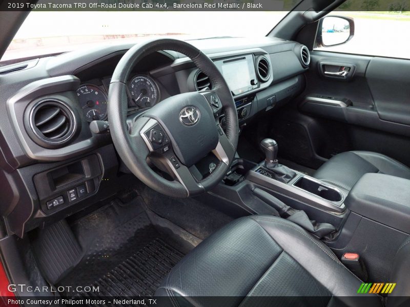 Barcelona Red Metallic / Black 2019 Toyota Tacoma TRD Off-Road Double Cab 4x4