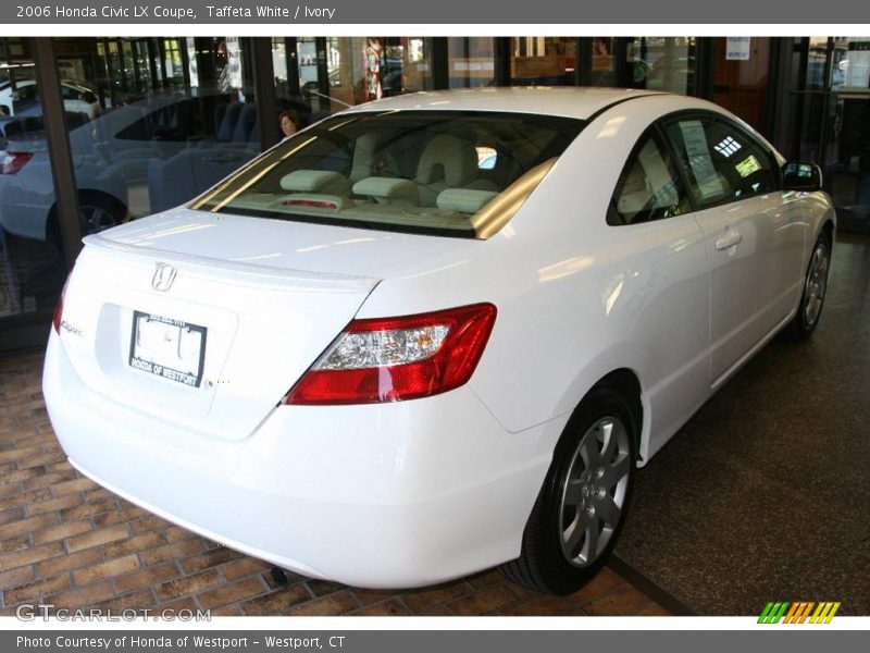 Taffeta White / Ivory 2006 Honda Civic LX Coupe