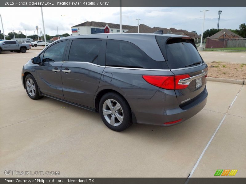 Pacific Pewter Metallic / Gray 2019 Honda Odyssey EX-L