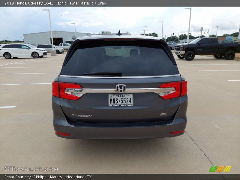 Pacific Pewter Metallic / Gray 2019 Honda Odyssey EX-L