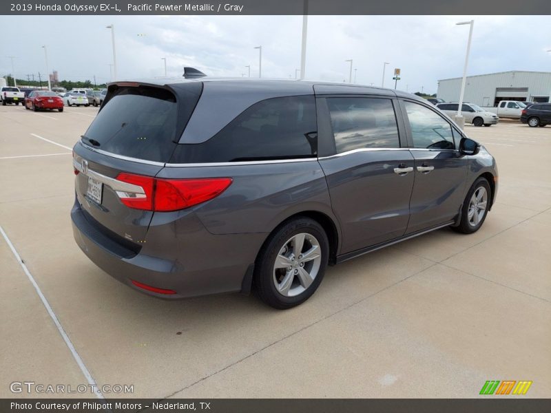 Pacific Pewter Metallic / Gray 2019 Honda Odyssey EX-L