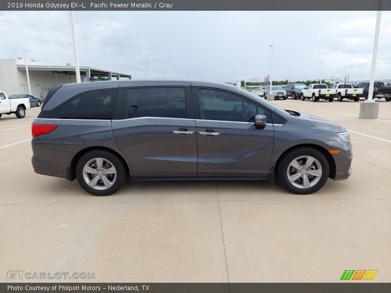 Pacific Pewter Metallic / Gray 2019 Honda Odyssey EX-L