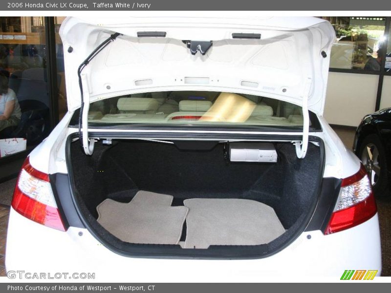 Taffeta White / Ivory 2006 Honda Civic LX Coupe