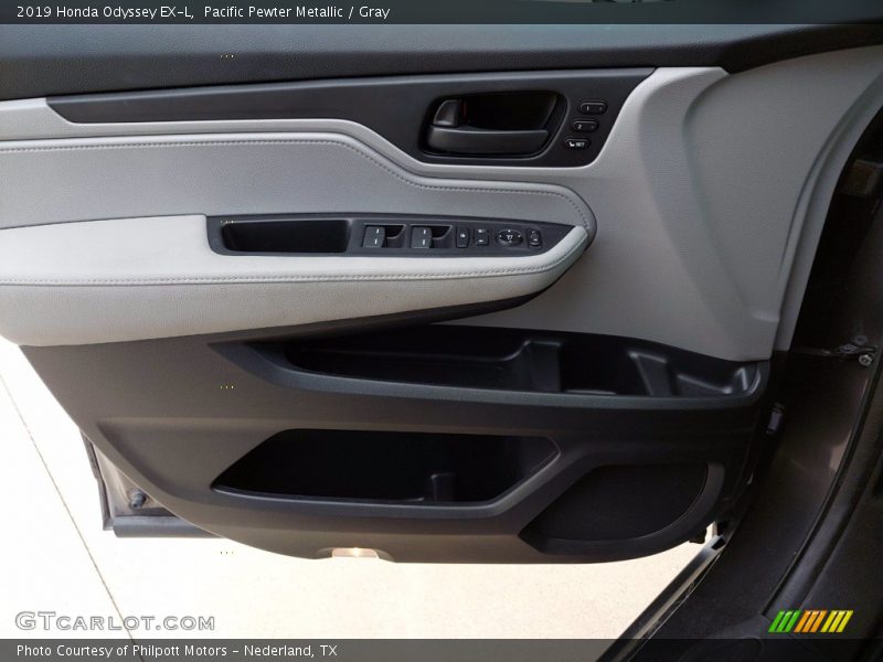 Pacific Pewter Metallic / Gray 2019 Honda Odyssey EX-L