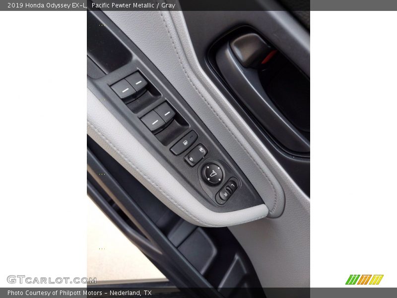 Pacific Pewter Metallic / Gray 2019 Honda Odyssey EX-L